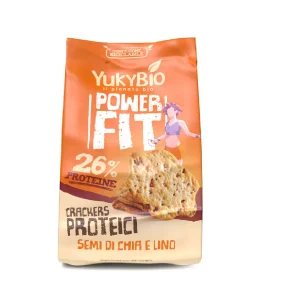 Cracker Proteíco con semillas de Chia y Lino Yukybio 200g