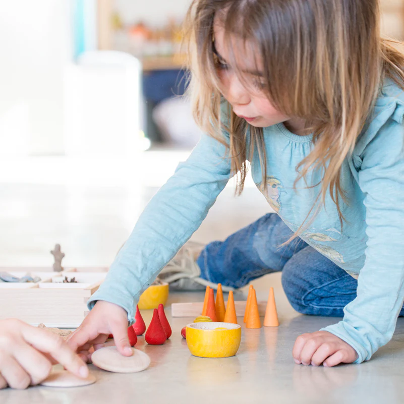 MANDALA CONOS NARANJAS - Imagen 4