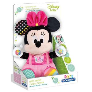 Peluche Baby Minnie Juega y Aprende