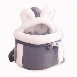 Cálida mochila de invierno para gatos y cachorros