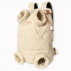 Mochila de forro polar para perros