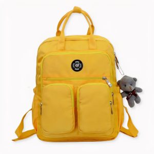 Práctica y colorida mochila informática para mujer