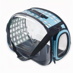 Bolsa de transporte transparente para perros y gatos