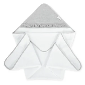 Maxicapa De Baño Para Bebés Cotton Color Gris