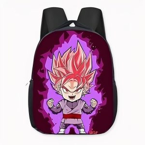 Dragon Ball Super Son Goku mochila rosa
