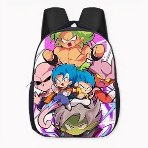 Mochila de Dragon Ball con varios personajes