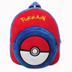 Mochila de peluche Pokéball