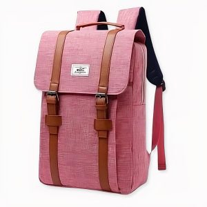 Mochila de tela de estilo vintage