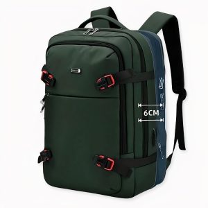Moderna mochila expansible de gran capacidad para ordenador