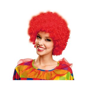 Accesorio disfraz – Peluca: Rizada Roja