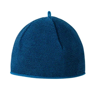 GORRO DE LANA ORGÁNICA AZUL