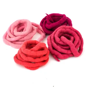 CUERDAS DE FIELTRO GRUESAS SET DE 4